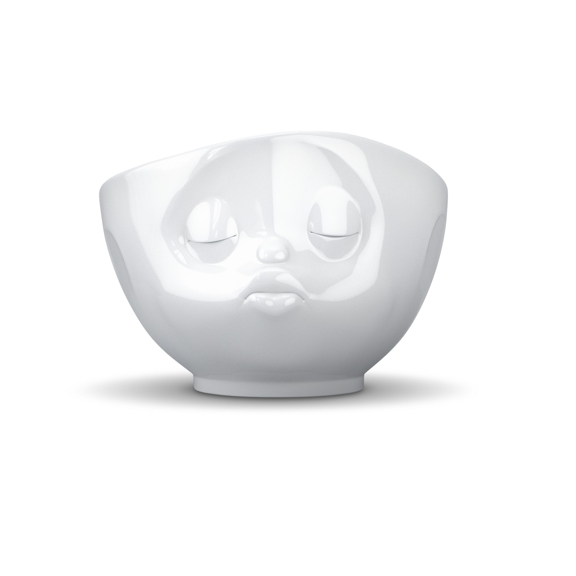 Bowl 500ml Kissing, white