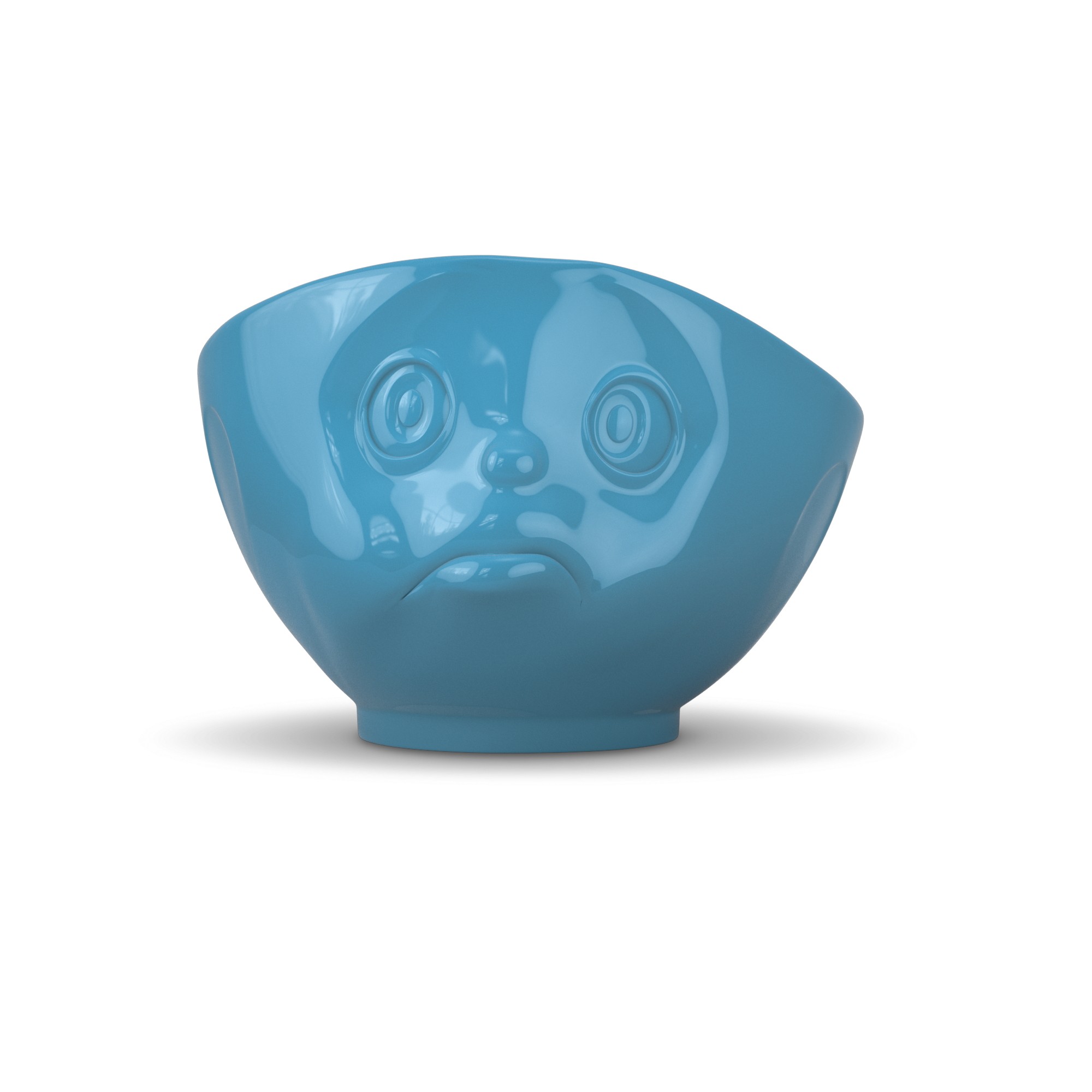 Bowl 500ml Sulking, blue outside