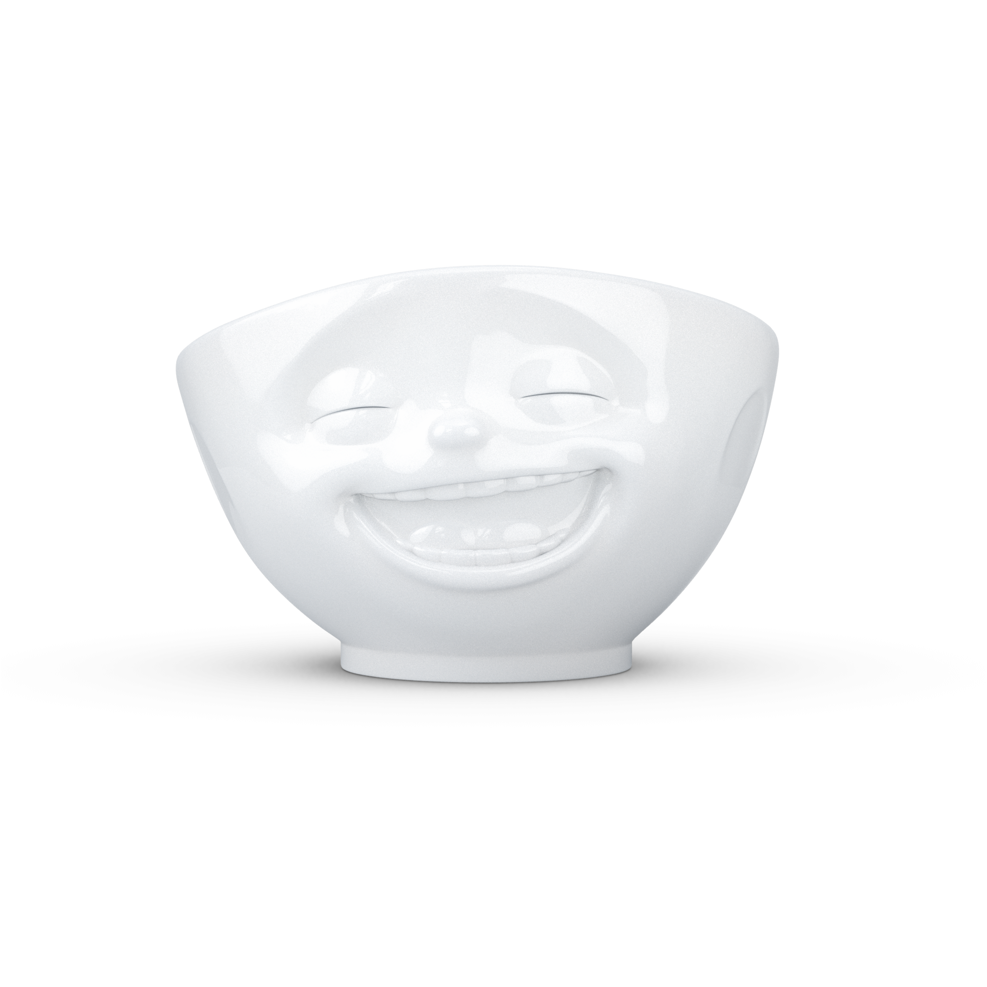Bowl 1000ml, white, (laughing)