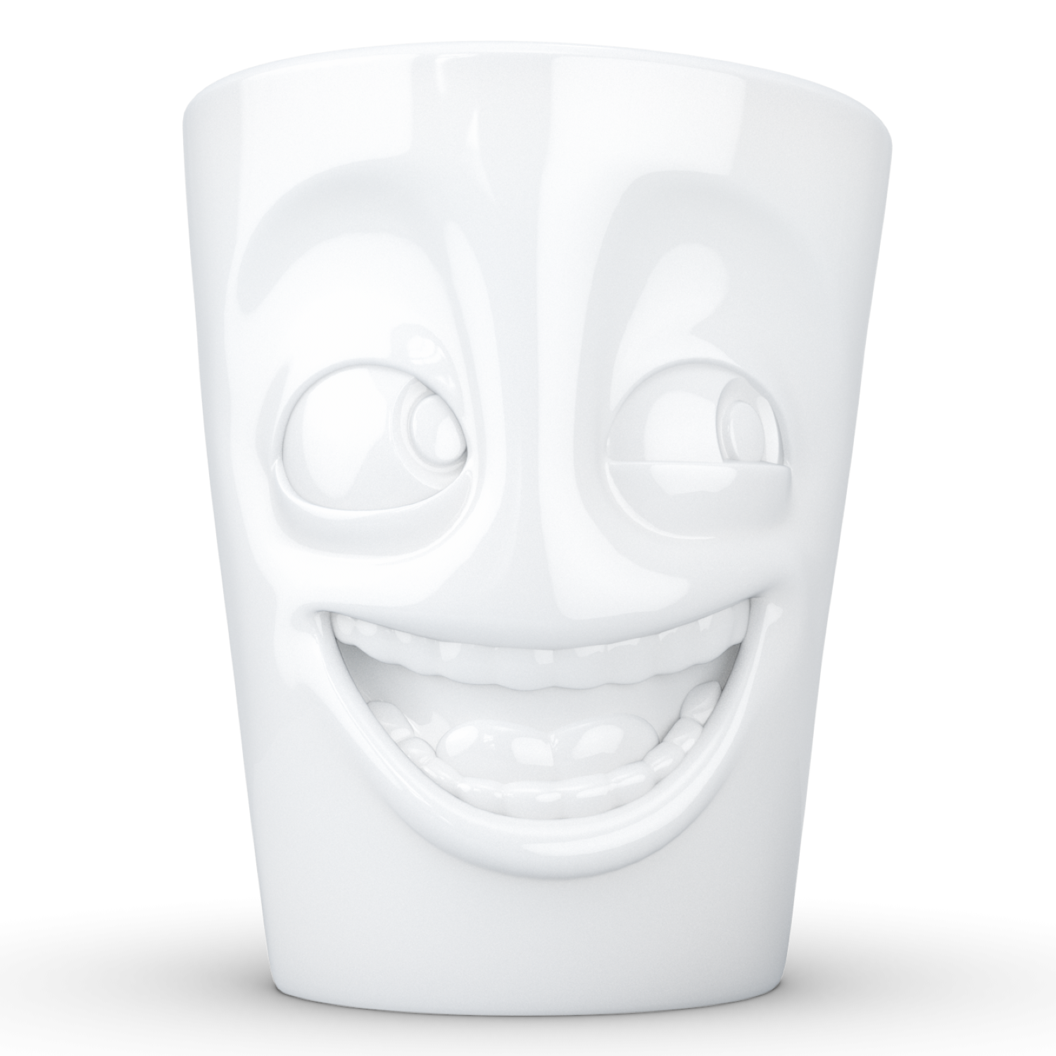 Mug with handle, white, joking